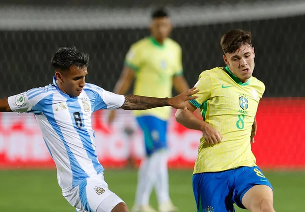 Brasil foi goleado pela Argentina na estreia do Sul-Americano sub-20