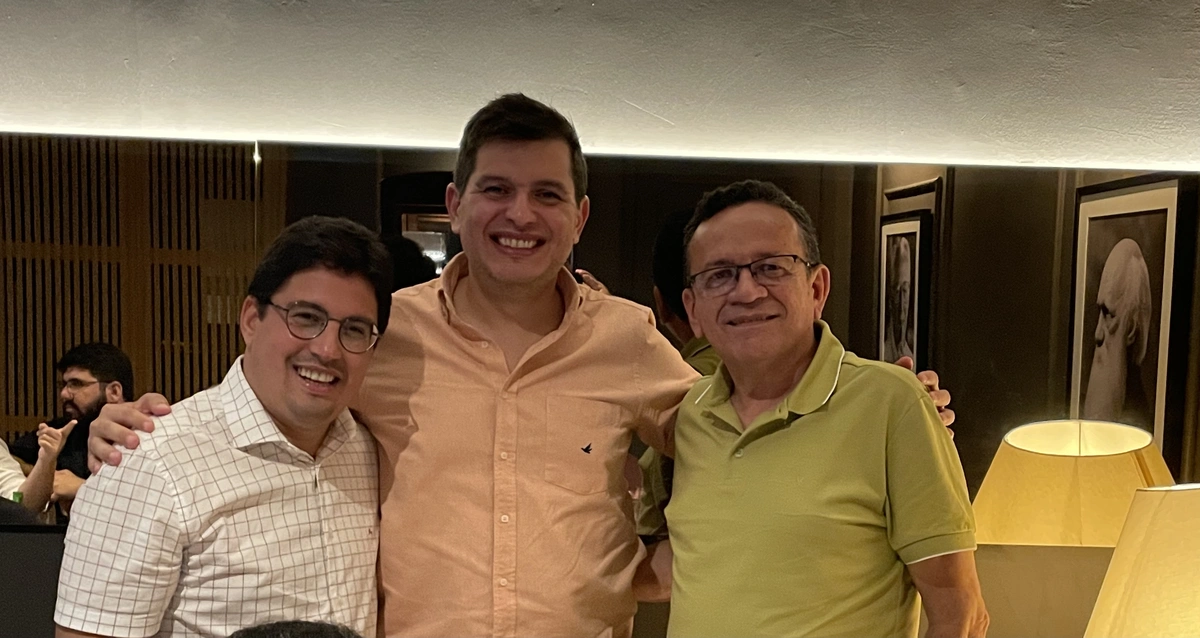 Carlos Júnior, Marcelo Terto e Sebastião Ribeiro Martins