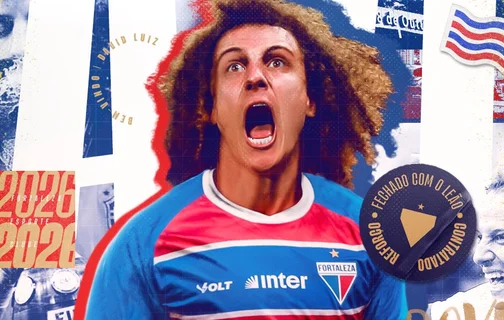 David Luiz é o novo reforço do Fortaleza