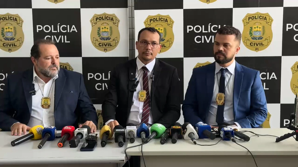 Delegados Williams Pinheiro, Abimael Silva e Ayslan Magalhães