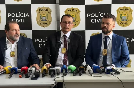 Delegados Williams Pinheiro, Abimael Silva e Ayslan Magalhães