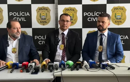 Delegados Williams Pinheiro, Abimael Silva e Ayslan Magalhães