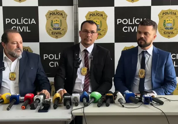 Delegados Williams Pinheiro, Abimael Silva e Ayslan Magalhães