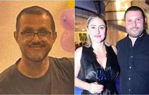 Edenilson de Oliveira Costa, piloto, e o casal André e Juliana Feldman