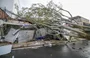 Fachada do estabelecimento foi destruída