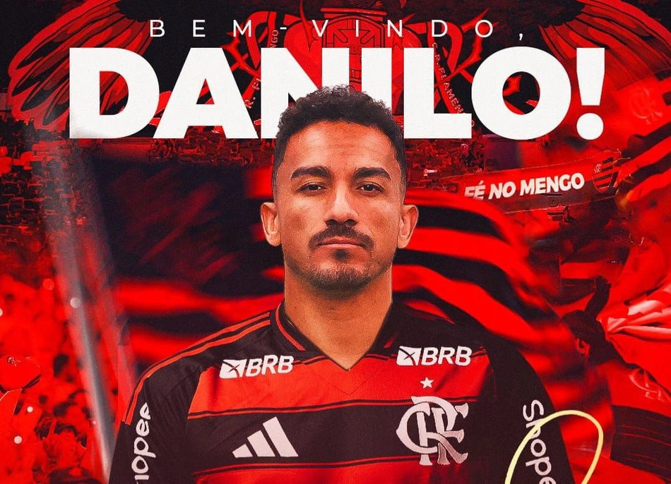 Flamengo anuncia a contratação de Danilo