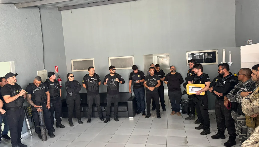 Forças de Segurança participam de operação do Denarc