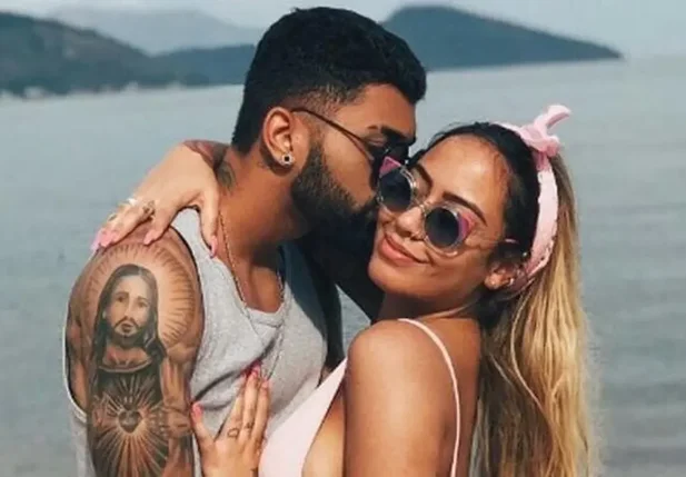 Gabigol e Rafaella Santos