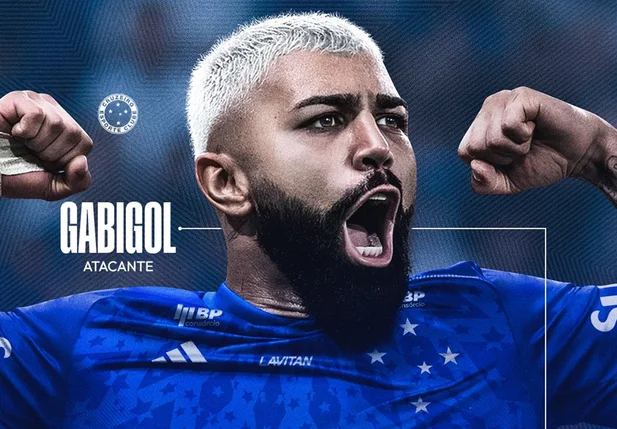 Gabigol foi anunciado oficialmente pelo Cruzeiro