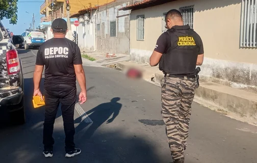 Homem é executado a tiros em via pública na cidade de Floriano