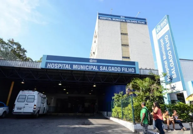 Hospital Municipal Salgado Filho onde a menina foi socorrida