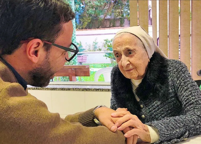 Inah Canabarro Lucas, de 116 anos de idade, é agora a mulher mais velha do mundo