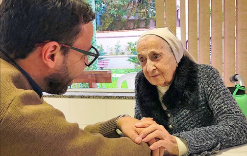 Inah Canabarro Lucas, de 116 anos de idade, é agora a mulher mais velha do mundo