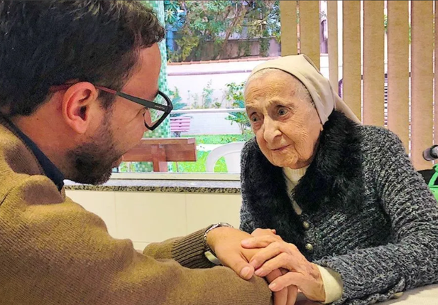 Inah Canabarro Lucas, de 116 anos de idade, é agora a mulher mais velha do mundo