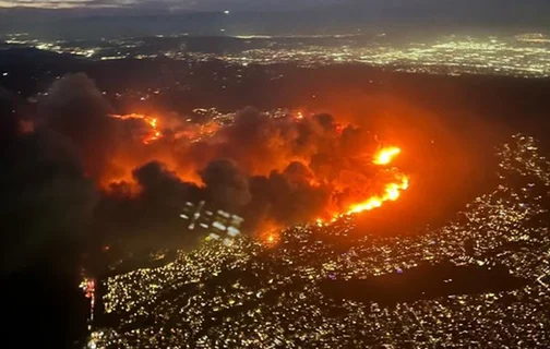 Incêndios florestais na Califórnia