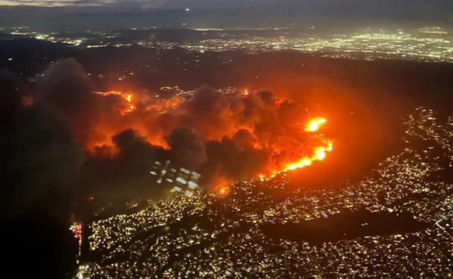 Incêndios florestais na Califórnia