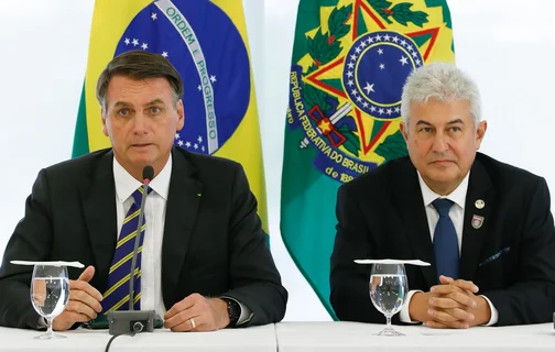 Jair Bolsonaro e Marcos Pontes