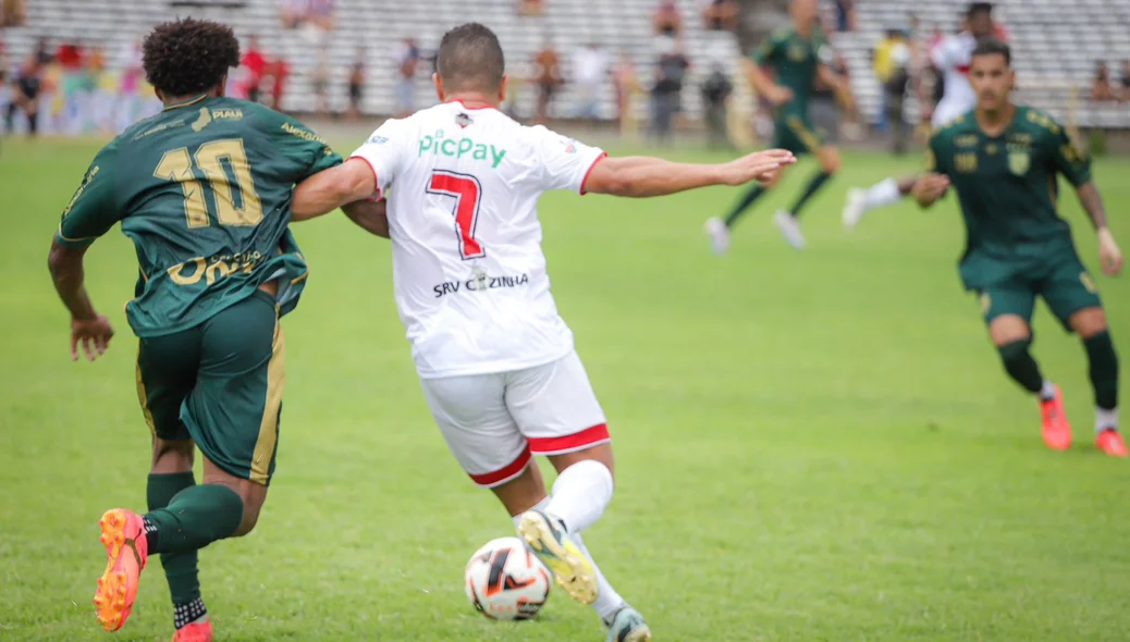 jogo entre River e Altos pela 2° rodada do estadual