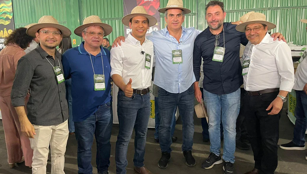 Lideranças presentes no Dia de Campo