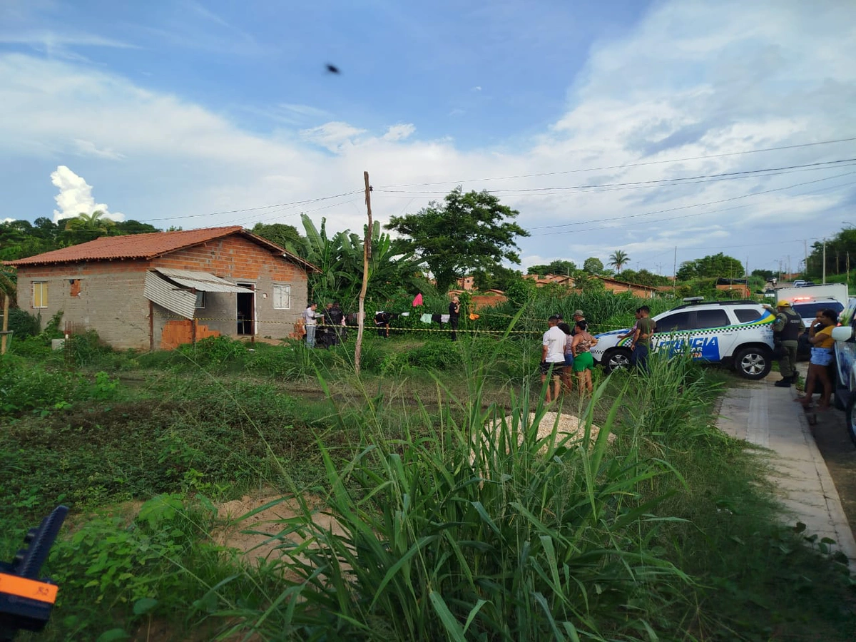 Local do crime no bairro Pedra Mole