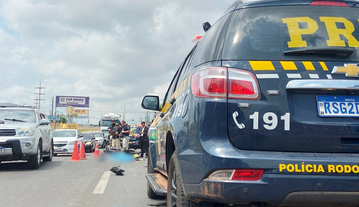 Local onde ocorreu acidente na BR 343