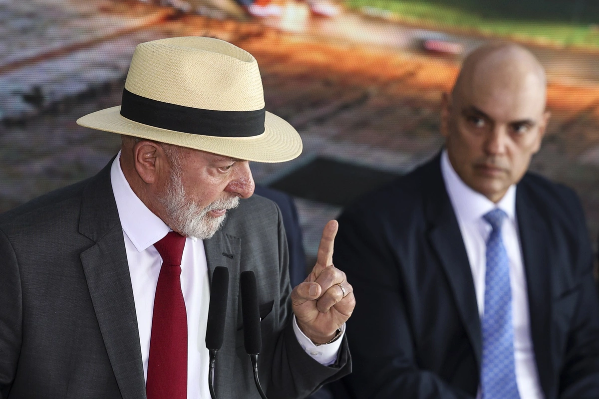 Lula e Alexandre de Moraes