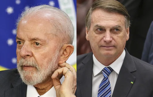 Lula e Bolsonaro aparecem tecnicamente empatados