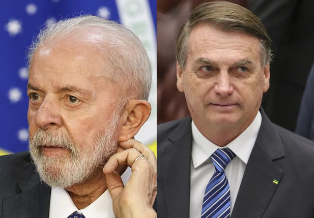 Lula e Bolsonaro aparecem tecnicamente empatados