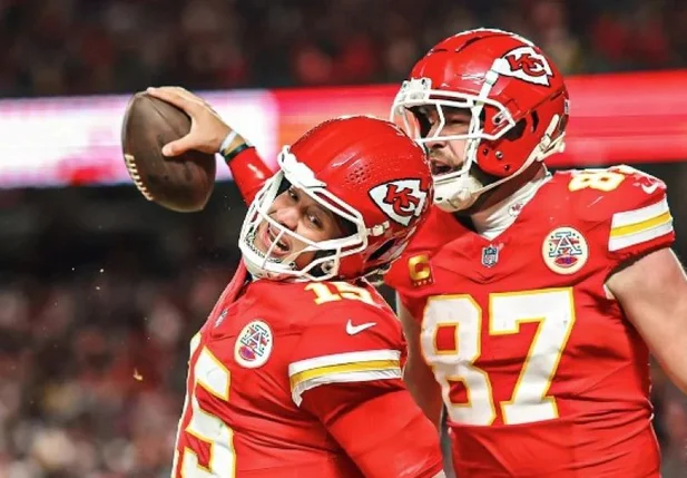 Mahomes e Kelce disputarão mais um Super Bowl pelo Kansas City Chiefs