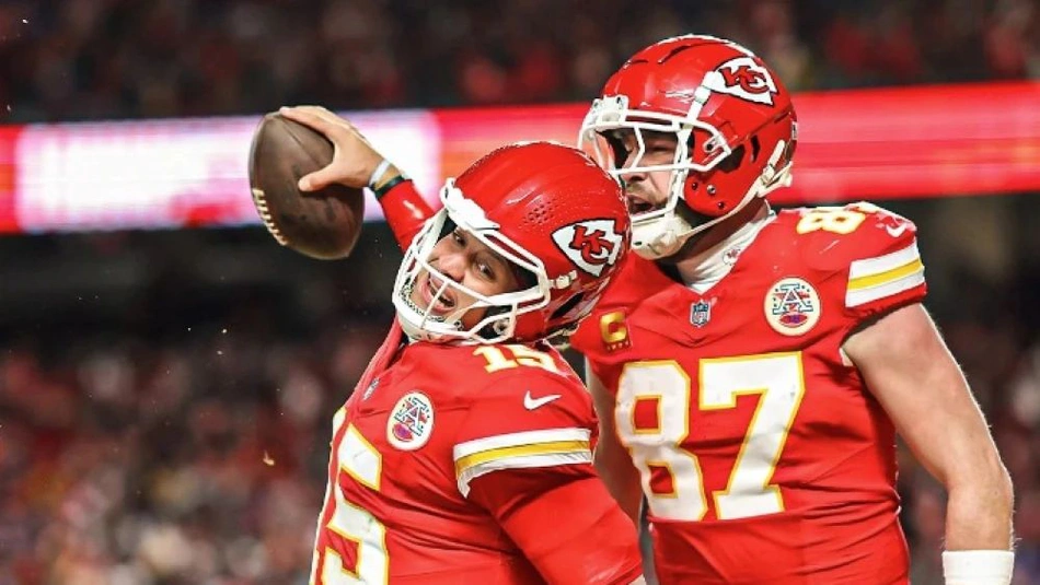 Mahomes e Kelce disputarão mais um Super Bowl pelo Kansas City Chiefs