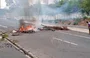 Manifestação na Avenida Presidente Kennedy