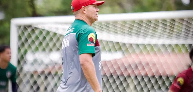 Marcinho Guerreio, técnico do Fluminense-PI