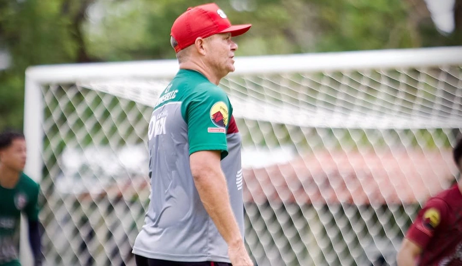 Marcinho Guerreio, técnico do Fluminense-PI