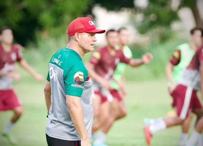 Marcinho Guerreio, técnico do Fluminense-PI