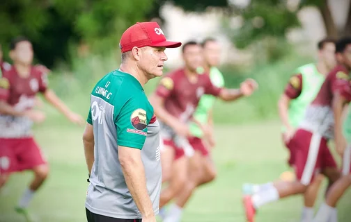 Marcinho Guerreio, técnico do Fluminense-PI