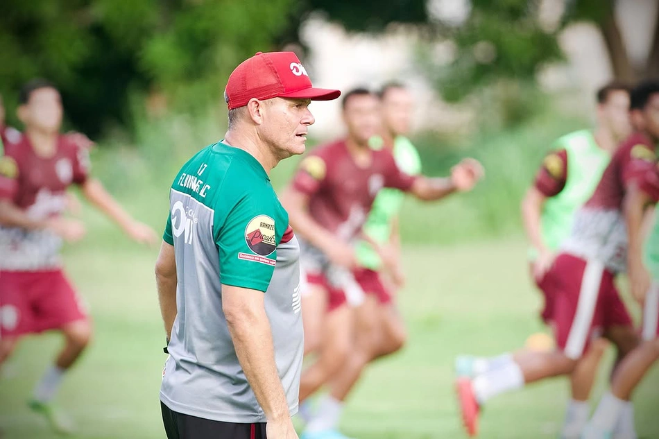 Marcinho Guerreio, técnico do Fluminense-PI