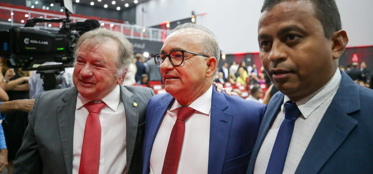 Merlong Solano, Aderson Nogueira e Francisco Costa