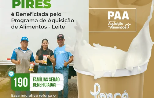 Município de Joaquim Pires é contemplado no Programa de Aquisição de Alimentos