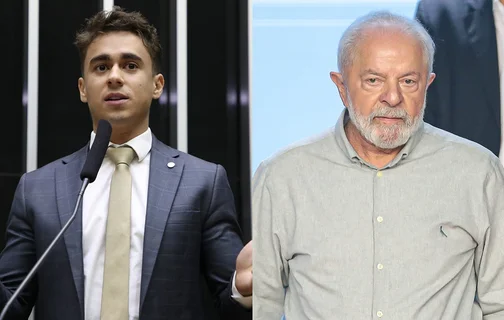 Nikolas Ferreira e Lula