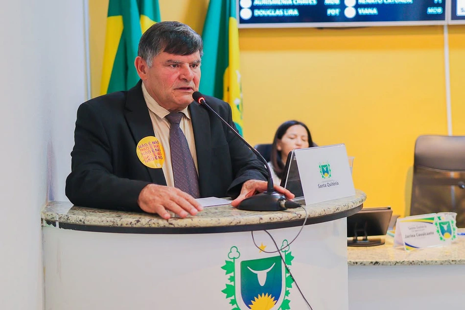 O prefeito reeleito da cidade de Santa Quitéria, no Ceará, José Braga Barrozo