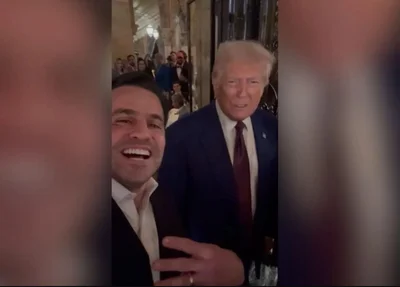 Pablo Marçal grava vídeo com Trump