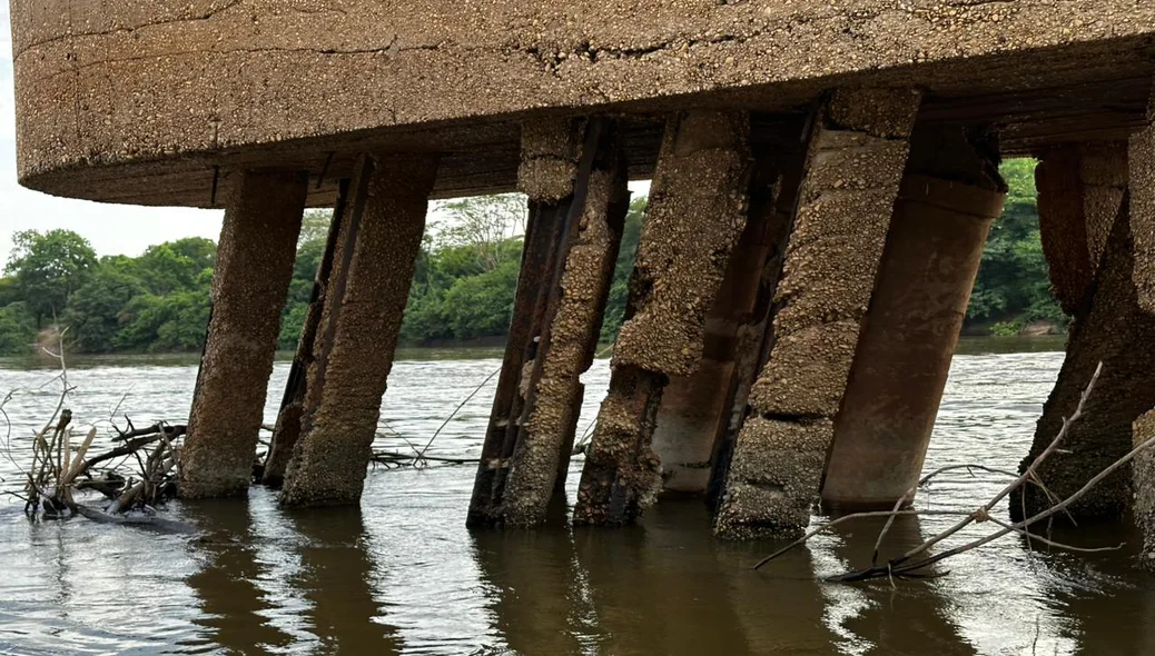 Pilares da ponte