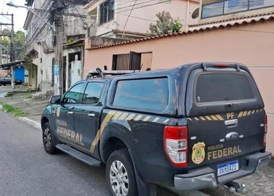 Polícia Federal durante Operação Saúde Eleitoral