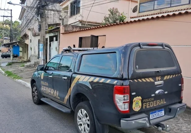 Polícia Federal durante Operação Saúde Eleitoral