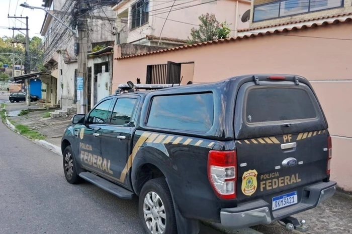 Polícia Federal durante Operação Saúde Eleitoral