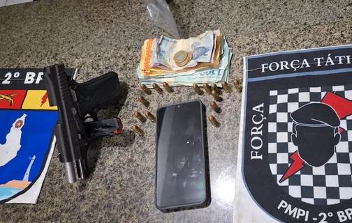 Polícia prendeu suspeito de ameaçar ex-companheira em Parnaíba