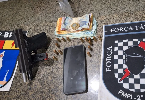 Polícia prendeu suspeito de ameaçar ex-companheira em Parnaíba