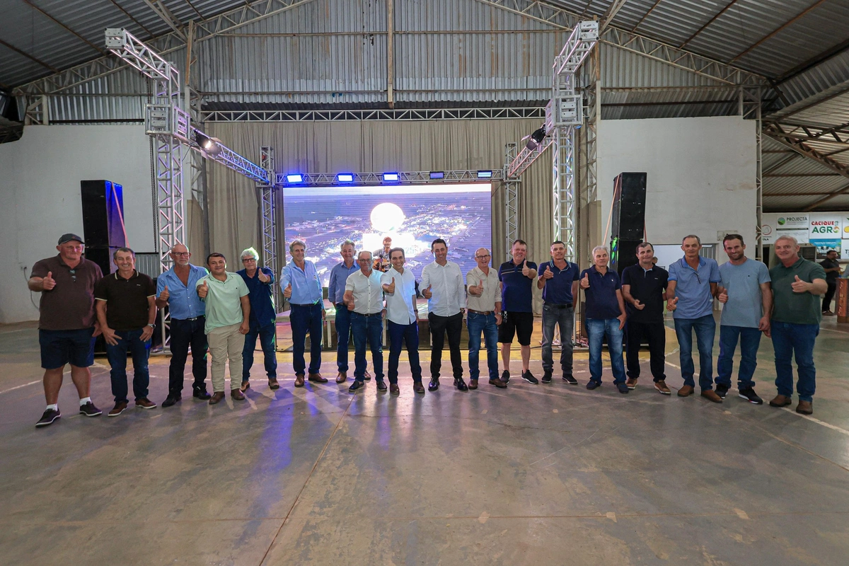 Prefeito de Uruçuí Dr. Gilberto Júnior participa do lançamento da Exposoja 2025