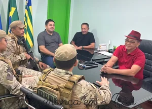 Prefeito solicita reforço policial para São João do Arraial