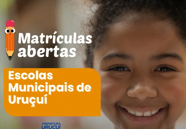 Prefeitura anuncia abertura de matrículas para 2025 nas escolas municipais de Uruçuí